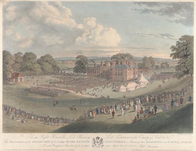 Dîner donné aux volontaires du Kent (au Mote, Maidstone) - William Alexander