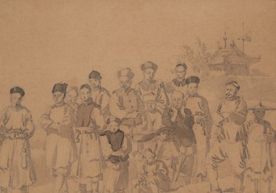 Groupe de Chinois - William Alexander