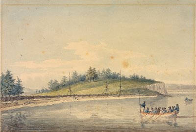 Pôles remarquables soutenus, à Port Townsend, Gulf of Georgia - William Alexander
