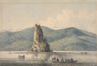 Le Nouveau Eddystone, dans le canal de Bhems - William Alexander