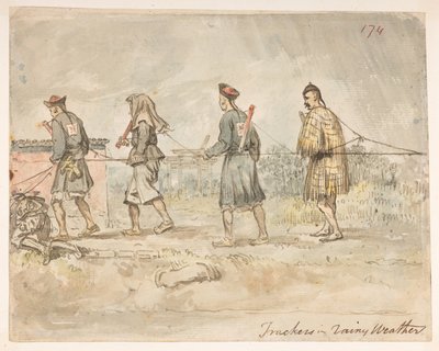 Pisteurs par temps de pluie, d