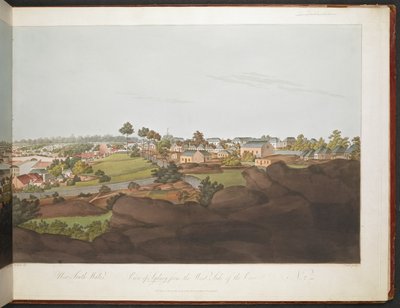 Vue de Sydney depuis le côté ouest de la crique - William Alexander