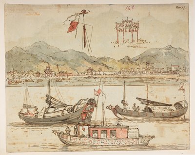 Bateaux et arcs de triomphe, de l