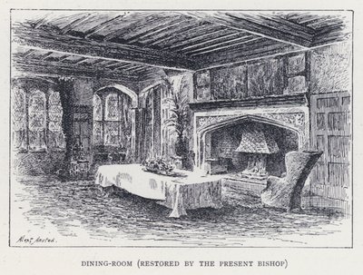 Salle à manger (restaurée par l