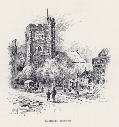 Église de Lambeth - William Alexander Ansted