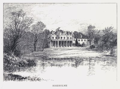 Riseholme (gravure) - William Alexander Ansted