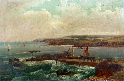 Port Bude, dans le Devon (Angleterre), par William Allan (1782-1850) - William Allan