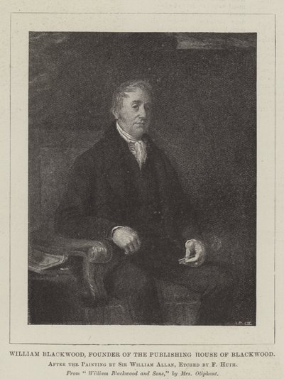 William Blackwood, fondateur de la maison d