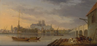Vue du pont de Westminster et de l