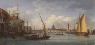 Pont de Londres, avec la cathédrale Saint-Paul au loin - William Anderson