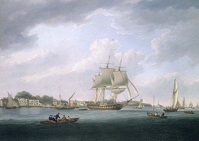 La Tamise à Erith - William Anderson