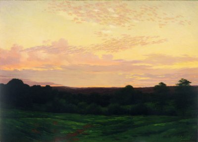 Soirée, Vallée de Somerset, Pennsylvanie, c.1898 - William Anderson Coffin