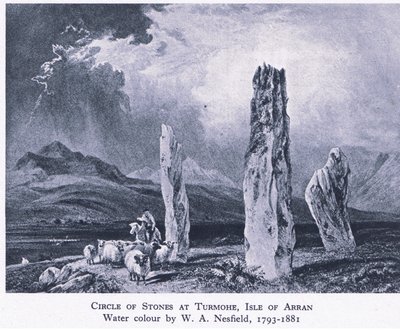 Cercle de pierres à Turmore, Île d