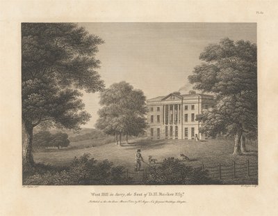 West Hill dans le Surrey, la résidence de D. H. Rucker Esqr. - William Angus
