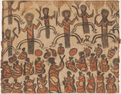 Peuple Wurundjeri - Corroboree - William Barak