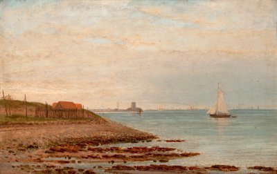 Château de Broughty depuis le Stannergate - William Barclay