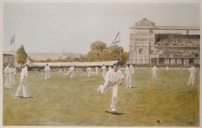 Cricket à Lords - William Barnes (after) Wollen