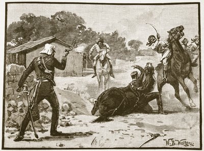 Comment le Major Tombs a gagné la Croix de Victoria, illustration de 