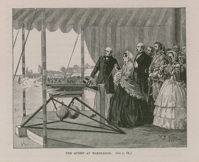La Reine Victoria à Wimbledon - William Barnes Wollen