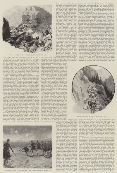 Les Highlanders de Gordon et leurs exploits passés - William Barnes Wollen