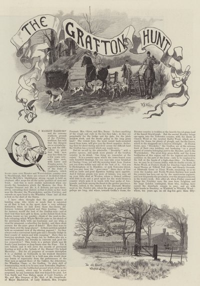 La chasse de Grafton - William Barnes Wollen