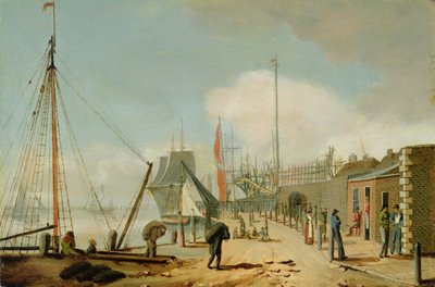 Vue du South End, Hull - William Barton