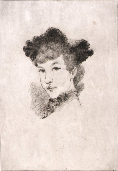 (Tête de femme) - William Baxter Closson