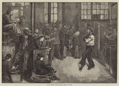 Après le dîner à la maison des marins, East End - William Bazett Murray