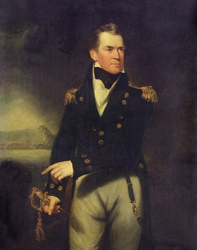 Capitaine Sir George Ralph Collier (1774-1824), vers 1814 - William Beechey