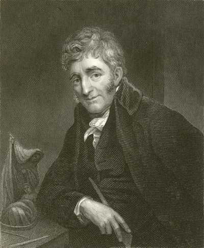 Portrait de Nollekens - William Beechey
