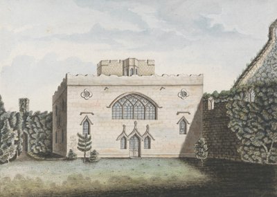 Le prieuré de Hulne dans le Northumberland - William Beilby