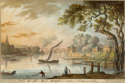 Vue de Red Heugh près de Newcastle - William Beilby