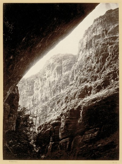 Cañon de Kanab Wash, fleuve Colorado, en regardant vers le sud - William Bell