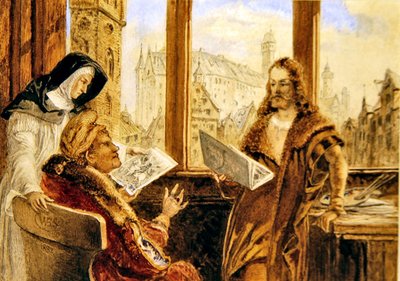 Albrecht Durer à Nuremberg - William Bell Scott