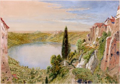 Lac Nemi, 1862 - William Bell Scott