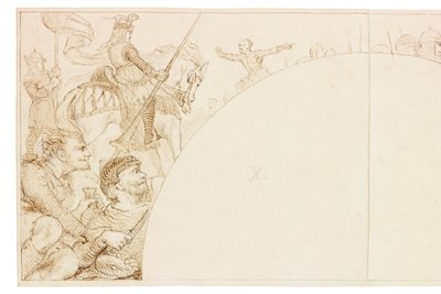 Esquisse pour une fresque à Wallington Hall - William Bell Scott
