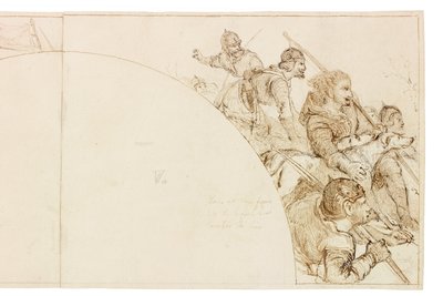 Esquisse pour une fresque à Wallington Hall - William Bell Scott