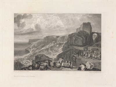 Château de Bow and Arrow, Île de Portland - William Bernard Cooke