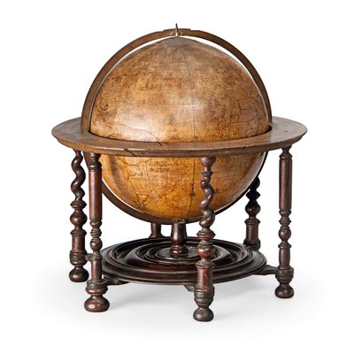 Globe terrestre anglais ancien - William Berry