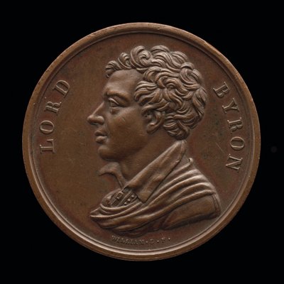 Lord Byron, 1788-1824, Poète [avers] - William Binfield