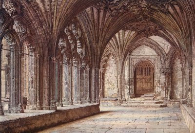 Porte du Cloître vers le Martyre, Cathédrale de Canterbury - William Biscombe Gardner
