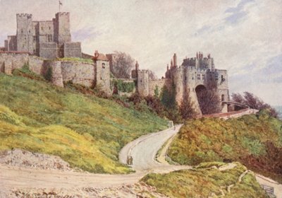 Château de Douvres depuis Castle Hill - William Biscombe Gardner