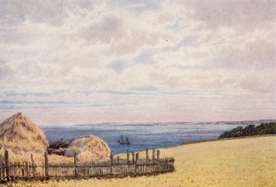 Vue sur Pegwell Bay depuis le côté de Ramsgate - William Biscombe Gardner