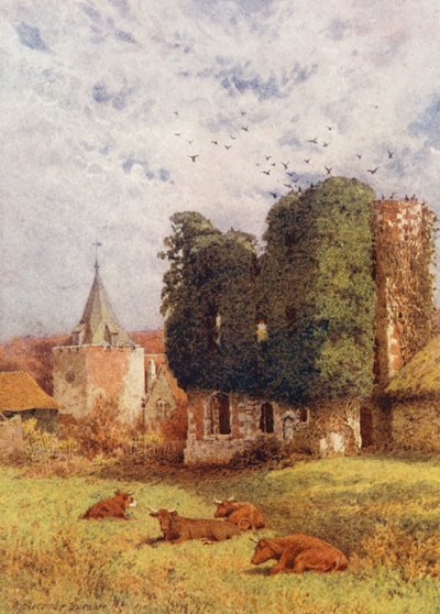 Château et église d