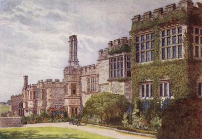 Le côté sud de Haddon Hall - William Biscombe Gardner