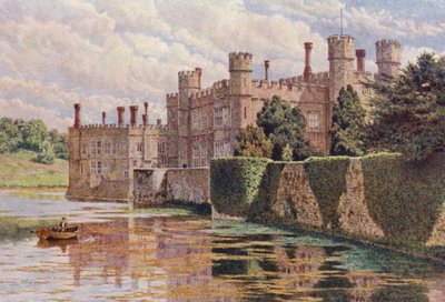 La façade ouest du château de Leeds - William Biscombe Gardner
