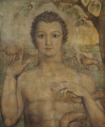 Adam nommant les bêtes - William Blake