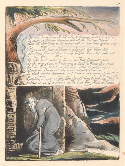 Amérique. Une Prophétie, Planche 14 - William Blake