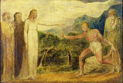 Le Christ rendant la vue à Bartimée - William Blake