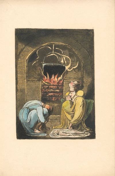 Europe. Une prophétie, Planche 8 (Bentley 9) - William Blake